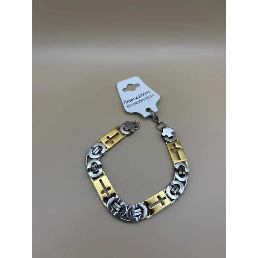 Men’s stainless steel bracelet